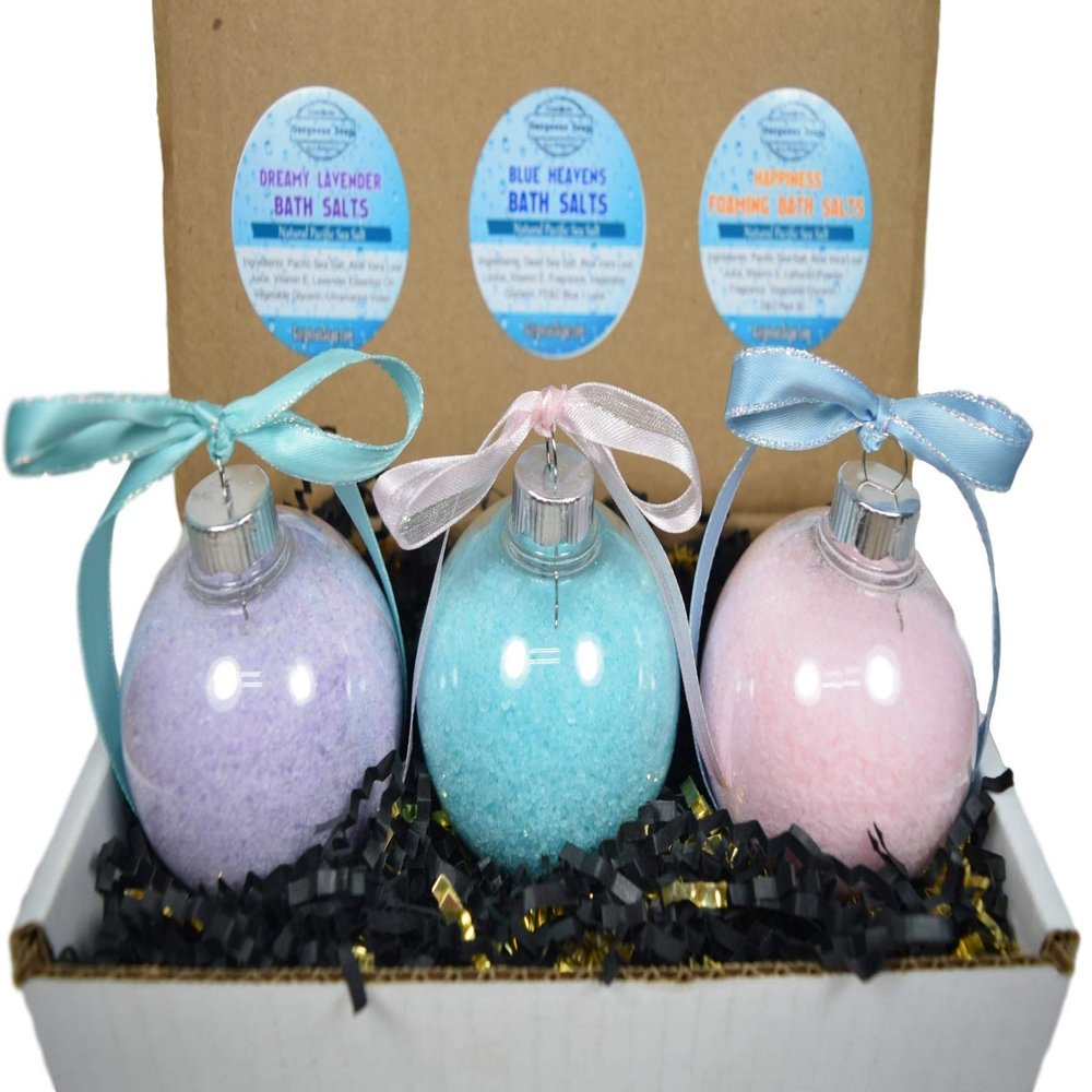 Bath Salts Gift Box, Gift For Her, Gift Women, Gift For Men, Gift For Dad, Gift For Mom, Christmas Stocking Stuffers, Christmas Gift For Her