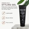 Argan Magic Strong Hold Styling Gel - Flake-Free Argan Oil Formula for Superior Hold and Long-lasting Control | Made in USA, Paraben Free, Cruelty Free (8 Fl Oz) view 3