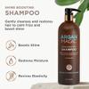ARGAN MAGIC Shine Boosting Shampoo - Gently Cleanses and Restores Hair to Calm Frizz and Boost Shine | Made in USA, Paraben Free, Cruelty Free (32 Ounce / 2 Pack) view 3
