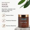 Argan Magic Restorative Hair Mask - Protein Rich Conditioning Hair Mask that Hydrates, Restores And Repairs Damaged Hair | Made in USA, Paraben Free, Cruelty Free (12 oz) view 3