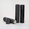 KJ's Krafts 5 mL Black Kraft Paperboard Lip Balm Tubes x50 view 1