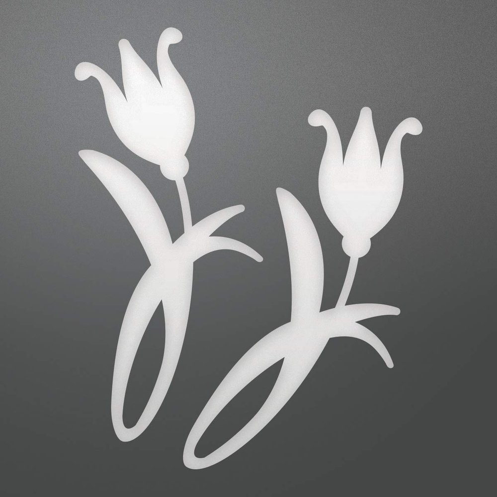 Artdeco Creations Couture Creations Le Petit Jardin Die-Mini Curling Lilies, 1.8"X1.8"