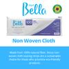 Depil Bella Non-Woven Cloth Waxing Strips | 100% Natural Fiber | For Hair Removal at Home and Professional Use (100 Strips) view 2