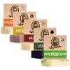 Dr. Squatch Natural Bar Soap for Men - Cold Process Soap with No Harsh Chemicals - Cool Fresh Aloe, Cedar Citrus, Gold Moss, Pine Tar & Bay Rum (5 oz, 5-Pack) view 1
