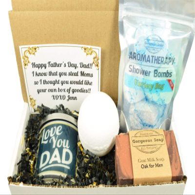 Custom Dad Gift Box, Gift For Dad, Christmas Gift For Dad, Dad Christmas Gift, Dad Birthday Gift, Dad Gift From Kids, Gift Box For Him, Gift Box #12