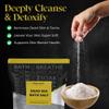Aromasong Dead Sea Bath Salt - 100% Pure & Natural Dead Sea Salts for Soaking Fine Grain 5 LB - Bulk Resealable Pack - Used for Body wash Scrub - Soak for Women & Men. view 2