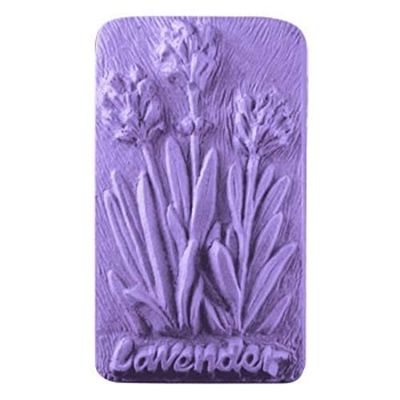 2 Pc Lavender Scented Gift Set - Lavender Design Bars - Goatmilk and Shea Soap
