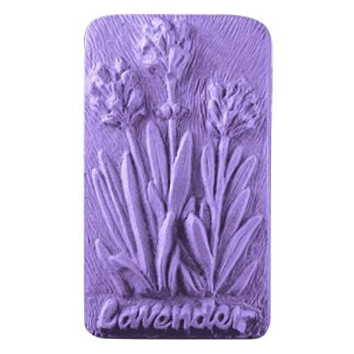 2 Pc Lavender Scented Gift Set - Lavender Design Bars - Goatmilk and Shea Soap