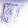 2 Pc Lavender Scented Gift Set - Lavender Design Bars - Goatmilk and Shea Soap view 2