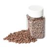 1000 Pcs 5.0 mm Silicone Lined Micro Links Rings Hair Extensions Beads Silicone Lined Beads for Human Hair Extensions and Feather Extensions (Light Brown) view 1