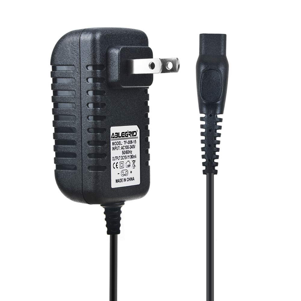 ABLEGRID AC Adapter Charger for Philips Norelco Beard Trimmer 3100 QT4008/49 3500 QT4014/42