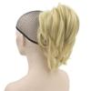 10 Colors Wavy Hair Pieces Claw Ponytail Synthetic Hair Blonde Gray Little Ponytail Clip In Hair #24 12 Inches view 1