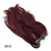 Aonmg Flexible Synthetic Hair Pieces Inserting Comb Ponytail Little Ponytail Clip In Hair s Hairband Accessories BUG 10inches view 2