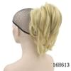 10 Colors Hair Pieces Claw Ponytail Synthetic Hair Burgundy Black Clip In Hair s Little Ponytail #24 12 Inches view 2