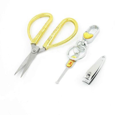 Aexit 3 in Operated Tools 1 Set Phoeenix Print Scissors + Nail Clipper + Pick Keychain Model:78as533qo410