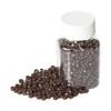 1000 Pcs 5.0 mm Silicone Lined Micro Links Rings Hair Extensions Beads Silicone Lined Beads for Human Hair Extensions and Feather Extensions (Brown) view 1