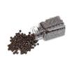 1000 Pcs 5.0 mm Silicone Lined Micro Links Rings Hair Extensions Beads Silicone Lined Beads for Human Hair Extensions and Feather Extensions (Brown) view 4