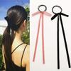 5 PCS Velvet Bowknot Hair Rope Headbands Elastics Hair Tie Bow Ponytail Holders Hair Accessories Headdress for Women Lady view 3