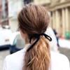 5 PCS Velvet Bowknot Hair Rope Headbands Elastics Hair Tie Bow Ponytail Holders Hair Accessories Headdress for Women Lady view 4