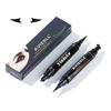 AVIERLL Winged Eyeliner Stamp-2 Pens, Smudge Proof Waterproof Long Lasting quick flick wingliner, Vamp Style Wing Eye Liner Pen Black (Left and Right) view 1