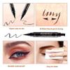 AVIERLL Winged Eyeliner Stamp-2 Pens, Smudge Proof Waterproof Long Lasting quick flick wingliner, Vamp Style Wing Eye Liner Pen Black (Left and Right) view 3