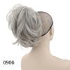 10 Colors Curly Claw Ponytail Hair Pieces Synthetic Hair Blonde Brown Clip In Hair s Little Ponytail Hair Roller T1B/613 12 Inches view 2