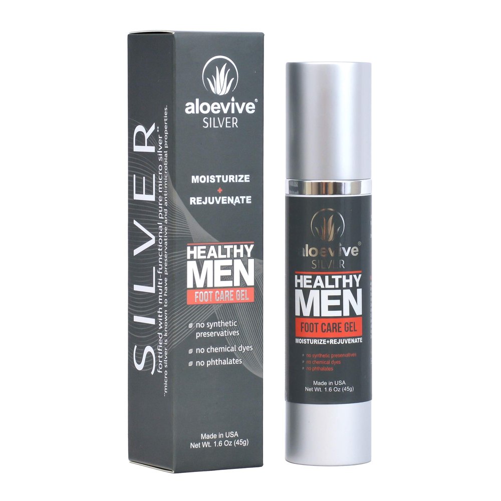 Aloevive Foot Care Gel SILVER for Men