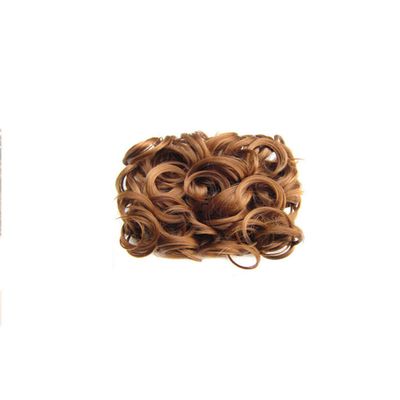 12 inch Synthetic DIY Hair Black Blonde Brown Braids Claw On Ponytail Clip In On Hair s Hair Ponytail Hair Pieces dark black 12 Inches