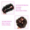 Synthetic Flexible Hair Buns Curly Scrunchy hair bun Elastic Messy Wavy Scrunchie Wrap For Ponytail s For Women #613 view 4