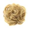 Girls Curly Hair ring hair bun With Rubber Band Brown Blonde Synthetic Hair ring Wrap For Hair Bun Ponytails #22 view 1