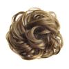 Girls Curly Hair ring hair bun With Rubber Band Brown Blonde Synthetic Hair ring Wrap For Hair Bun Ponytails #22 view 3