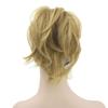 10 Colors Curly Short Hair Pieces Claw Ponytails Synthetic Hair Accessories Blonde Little Ponytail Clip In Hair 4/27HL 12 Inches view 1