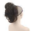 10 Colors Hair Pieces Claw Ponytail Synthetic Hair Burgundy Black Clip In Hair s Little Ponytail 1B/30HL 12 Inches view 1