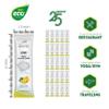 FabbPro Oshibori Moist Terry Cotton Refreshment Towels (25 Pack, 8 x 8 Inches) - White Scented Pre-moistened Essential Oil Infused Towel to Use Hot or Cold - Lemon Scent view 3