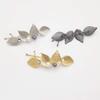 Set of 3 Lady Women Sweet Alloy Hairpin Hair Clip Fashion Hair Clamp Hair Barrettes (Leaf style) view 4