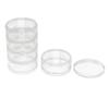 Aexit 100ml Round gauge 5-Tier Integral Clear Container Jar Case for Cosmetic Cream Makeup Eye Shadow Powder view 1