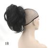 10 Colors Curly Claw Ponytail Hair Pieces Synthetic Hair Blonde Brown Clip In Hair s Little Ponytail Hair Roller #1B 12 Inches view 2