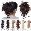 12 inch Synthetic DIY Hair Black Blonde Brown Braids Claw On Ponytail Clip In On Hair s Hair Ponytail Hair Pieces medium brown 12 Inches view 3