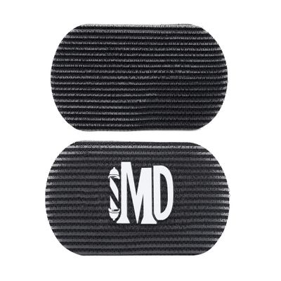 10 Pairs MD Barber Hair Sectioner Holds, Sections, and Secures Hair - Black