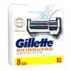 Gillette Skinguard Sensitive Razor Blades For Men, Refills With Precision Trimmer, 8 Count, Pack Of 1 view 4