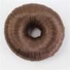 4Color Donut hair bun Women Synthetic Fiber Hair Bun Donuts Ring Blonde Hair Wig #6 view 1