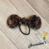 Camouflage Knot Ponytail Hair Bow Tie view 2