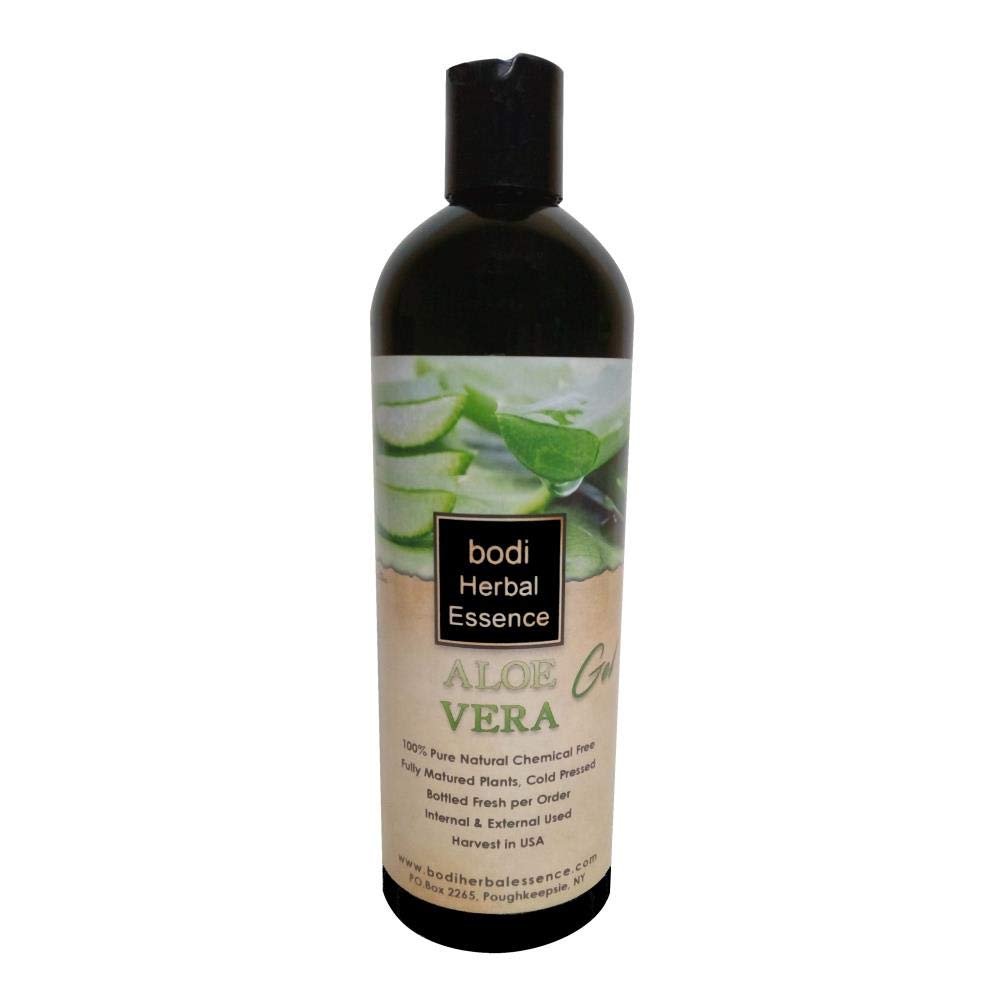 bodi : Aloe Vera Gel - 100% Pure Natural Chemical Free - Used Internal & External (8 16 32 oz) (32 oz)