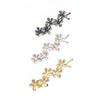 Set of 3 Lady Women Sweet Alloy Hairpin Hair Clip Fashion Hair Clamp Hair Barrettes (Flower style) view 1