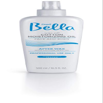 Depil Bella Post Waxing Oil Moisturizing Remover | Cotton Seed Oil for Soft and Smooth Skin | 500ml