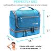 EcoLifeDay Handing Toiletry Bag, Well Divided Toiletry Bag for Travel, Waterproof Travel Dopp Kit view 3