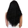 Ultima Dalva Collagen Protein Hair Pre Looped Crochet Braid DEEP TWIST (14-18 Inch) (18 Inch, 1B) - Just Like Human Hair view 3