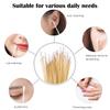 500 PCS 6" Long Cotton Swabs with Bamboo Handle for Makeup, Gun Cleaning or Pets Care view 4