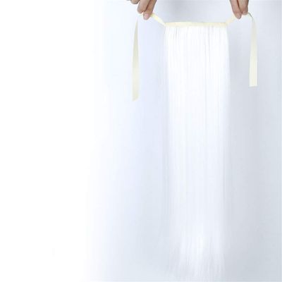 10 Colors 22 Inch Long Straight Drawstring Ponytail Black/Blond Heat Resistance Hairpiece Clip In Hair For Woman 104 22inches
