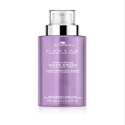 Alterna Caviar Anti-Aging Smoothing Anti-Frizz Dry Oil Mist, 5 Fl Oz (Pack of 1)